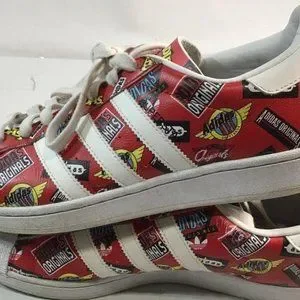 Adidas Originals x NIGO - Red Superstar NIGO Allover Print - Men\'s US Size 8 Adidas Originals x NIGO - Red Superstar NIGO Allover Print  main image 3
